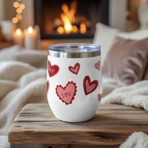 Ambiance cocooning avec gobelet et plaid Romance