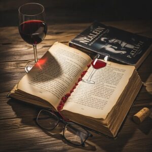 Marque-page Thriller « Verre de Vin »